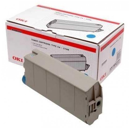 Oki C7100-41963085 Mavi Orijinal Toner