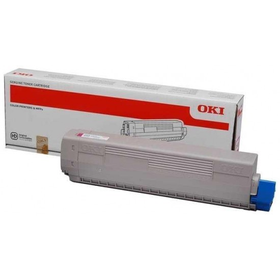 Oki C822-44844625 Sarı Orijinal Toner