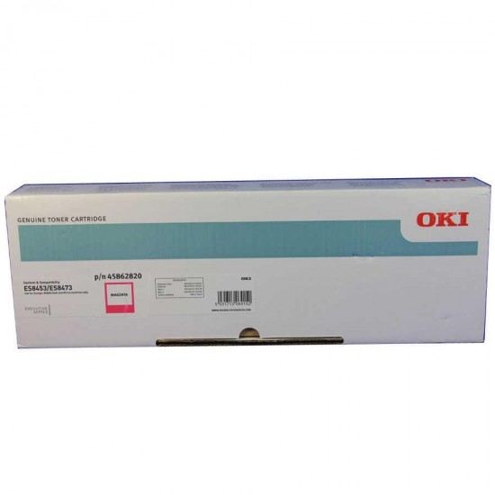 Oki ES8453-45862820 Kırmızı Orijinal Toner