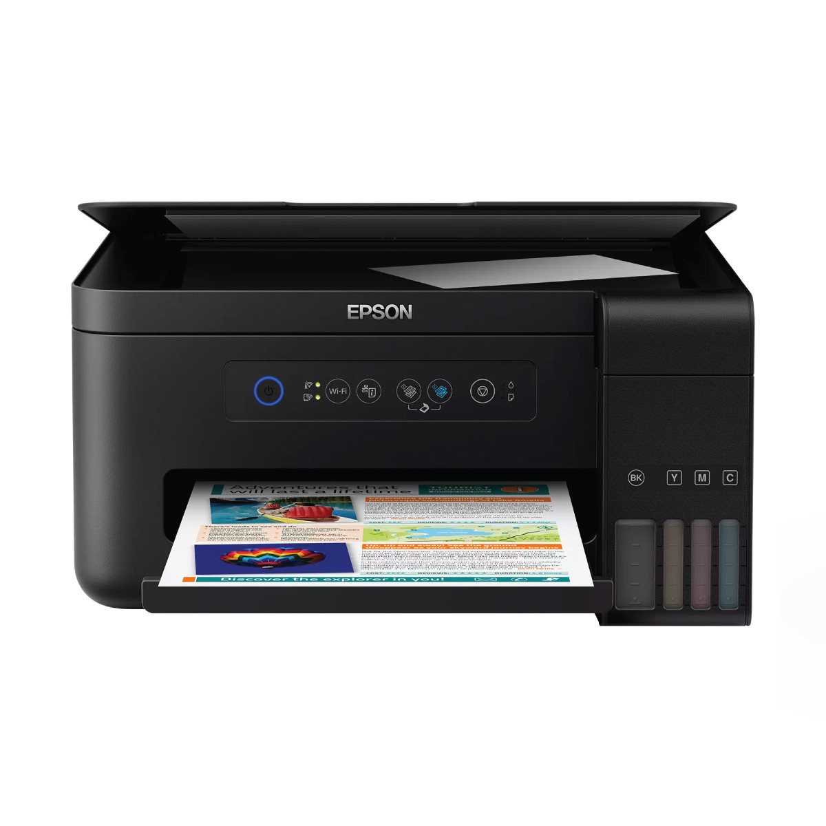 ECOTANK-L4150 Epson EcoTank L4150 Renkli Mürekkepli Tanklı Yazıcı + Çok Fonksiyonlu - Görsel 1