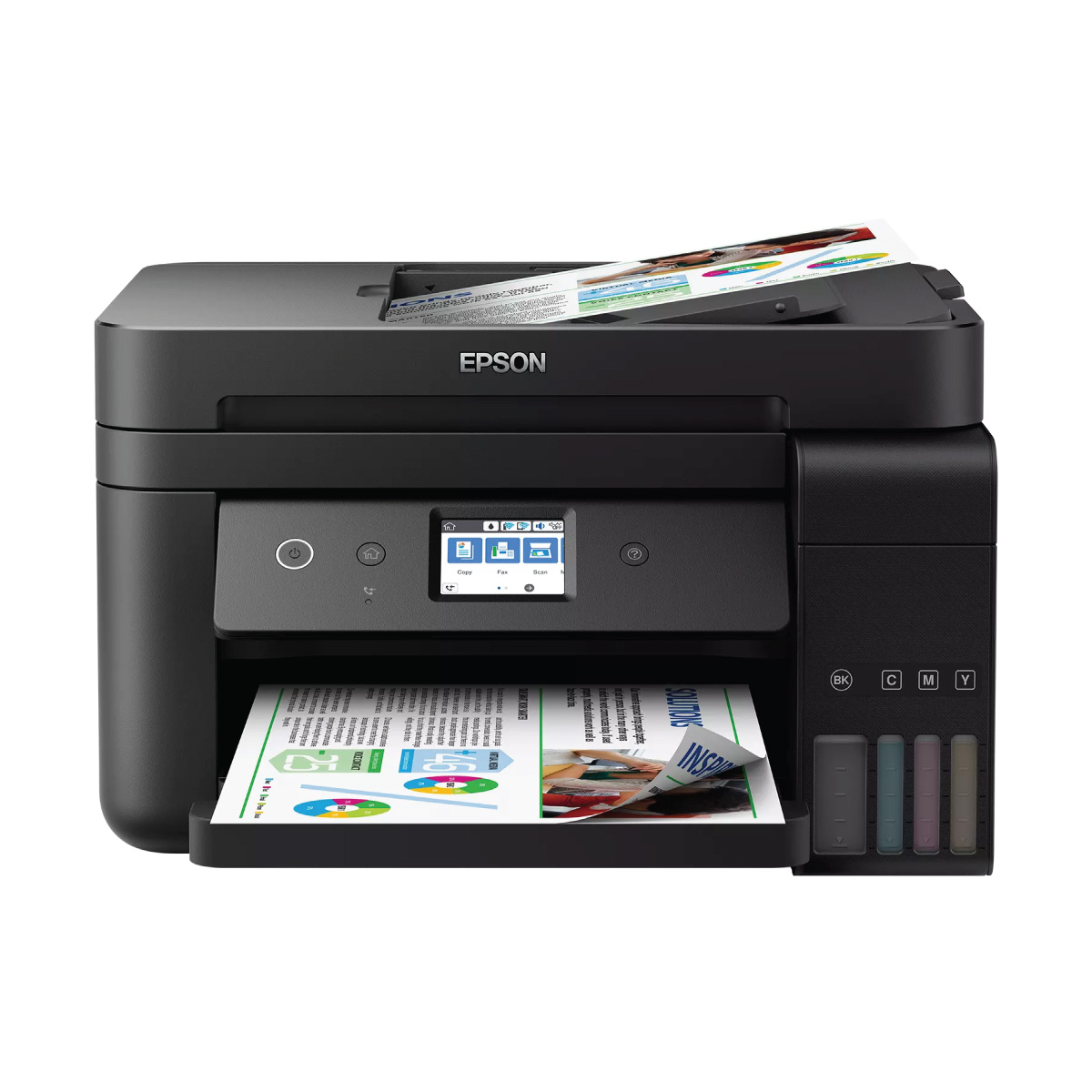 ECOTANK.-L6190 Epson ECOTANK L6190 Renkli Mürekkepli Tanklı Yazıcı + Çok Fonksiyonlu - Görsel 1