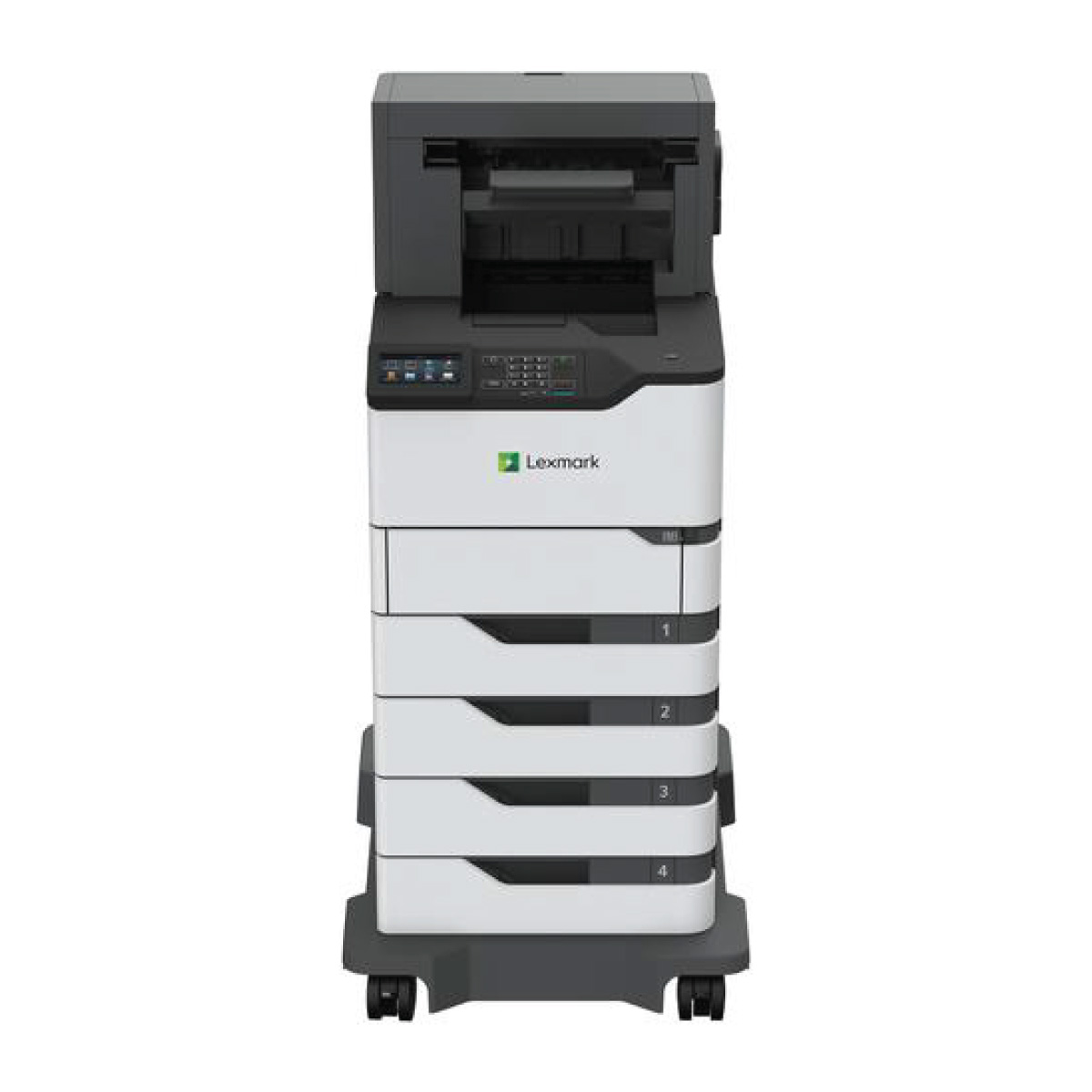 MS822DE-4 Lexmark MS822DE Siyah Lazer Yazıcı + Tek Fonksiyonlu - Görsel 1